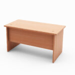 BC140 Rectangular Desk Melamine Beech