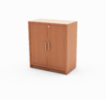 BC Low Cabinet Swing Door Melamine Beech