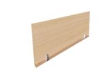 Style 75- Custom made 120cm Low Divider Panel- Melamine White / Oak / Dark Grey - Image 3