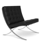 STYLE 8000A Single Seater Custom made Sofa Artificial Leather PVC Red - Image 3