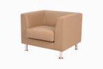 STYLE 8007A Single Seater Custom made Sofa Artificial Leather PVC Sandal - Image 2