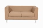 STYLE 8007B Two Seater Custom made Sofa Artificial Leather PVC Sandal - Image 2