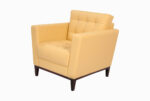 STYLE 8027A Single Seater Custom made Sofa Artificial Leather PVC Yellow - Image 2
