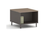 Vlad Coffee / Corner / End Table  60x60cm Elm+Grey  Melamine - Image 2