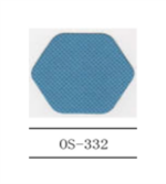 762B-NL Medium Back Mesh Chair Re-upholstered Green - Image 3