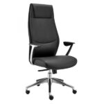 ST-CH001A Executive High Back Chair PU Black