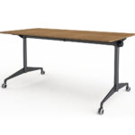 Style Functional Folding Table Brown 160cm
