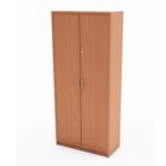 BC Full Height Wooden Cabinet Melamine Beech