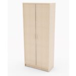 MP Full Height Wooden Cabinet Melamine Maple