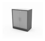GR Low Cabinet Swing Door Melamine Grey