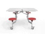 Style Dining Table Foldable Four Seaters