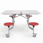 Style Dining Table Foldable Four Seaters
