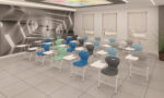 Chair With Writing Pad - Image 9
