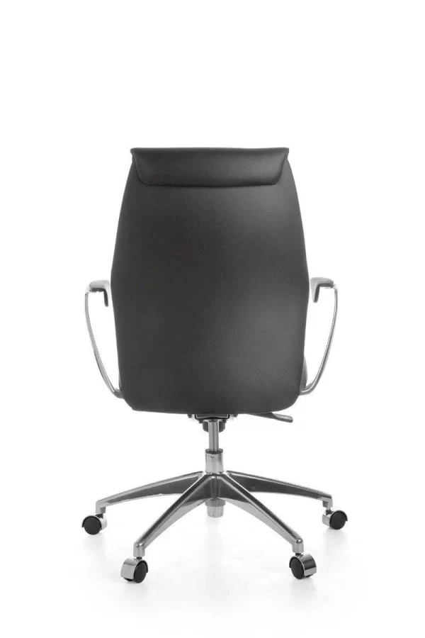 ST-CH001B Executive Medium Back Chair PU Black - Image 3