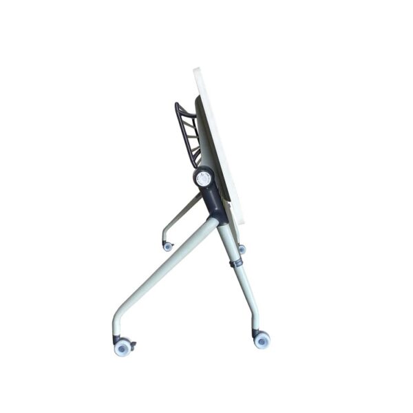 Foldable Table Size W160cm x D75cm White - Image 6
