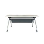 ST-FT160 Foldable Table Size W160cm x D75cm White - Image 2