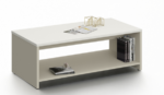 Paris Coffee / Center / TV Table 120cm White-Ash Gray Melamine - Image 2