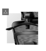 1278 High Back Ergonomic Full Mesh Chair Black - Image 2