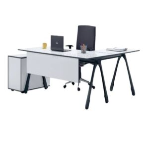Wish 180L Executive Desk  Made of 18mm MFC Table Top Made in Turkey
