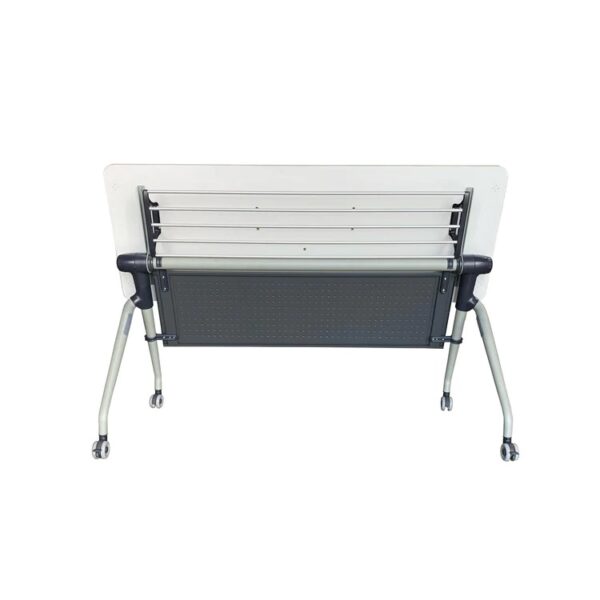 Foldable Table Size W160cm x D75cm White - Image 3