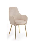 Style 01 Dining Chair Velvet Beige