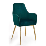 Style 01 Dining Chair Velvet Green