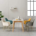Style 01 Dining Chair Velvet Green - Image 2