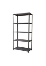 Slotted Angle Shelving with 5 Shelves from Top to Bottom - Image 2