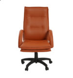 130A Custom-made High Back Chair in PVC Black - Image 2