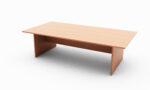 BC 240 Meeting / Conference Table Melamine 240cm Beech - Image 2