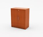 CH Low Cabinet Swing Door Melamine Cherry