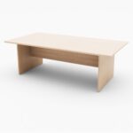 MP 240 Meeting / Conference Table Melamine 240cm Maple