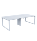 Style Alpha Meeting Table L240cm MDF White Premium Melamine Finish
