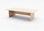 MP 240 Meeting / Conference Table Melamine 240cm Maple - Image 2