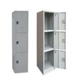 ISL-3 Three Door Locker Steel Grey