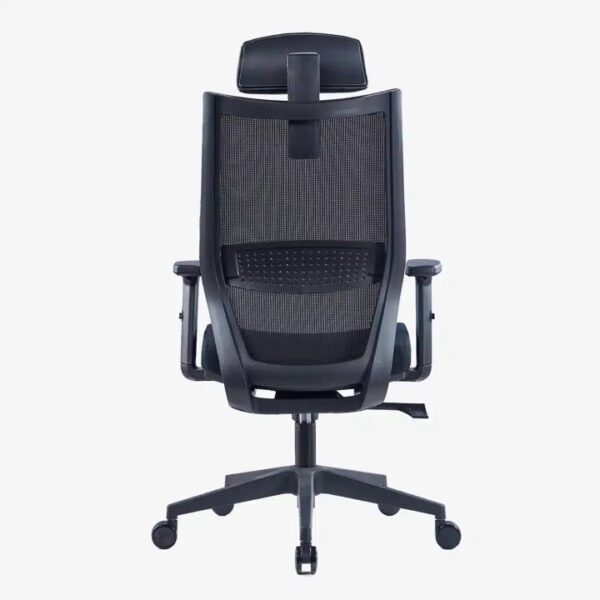 817A Ergonomic High Back Mesh Chair Black - Image 4