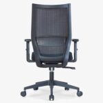 817B Ergonomic Medium Back Mesh Chair Black - Image 4