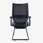 817C Visitor Medium Back Mesh Chair Black - Image 4