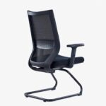 817C Visitor Medium Back Mesh Chair Black - Image 3