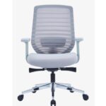 818B Ergonomic Mesh Chair Light Grey