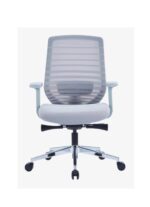 818B Ergonomic Mesh Chair Light Grey