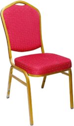 Style 100 Stylish Banquet Chair Red - Image 2