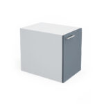 Style Single Door Cabinet