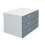 Style Six Drawer Cabinet