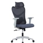 1279A-HS High Back Ergonomic Mesh Chair Grey