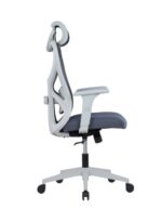 1279A-HS High Back Ergonomic Mesh Chair Grey - Image 2