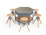 Style Business Technical Desk Metal Work Table - Image 2