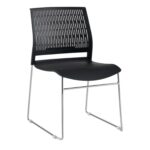 Style Flexi Stackable Chair Black