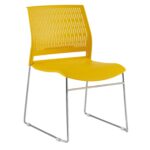 Style Flexi Stackable Chair Yellow