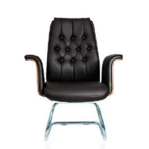 ST-1486C-BK Medium Back Executive Visitor Chair Wenge